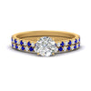 Load image into Gallery viewer, french-pave-round-petite-sapphire-wedding-ring-set-in-FD9918ROGSABLANGLE3-NL-YG-B1