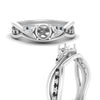 Load image into Gallery viewer, french-pave-semi-mount-contour-black-diamond-wedding-band-in-white-gold-FD9986B1SMGBLACK-NL-WG