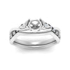 Load image into Gallery viewer, french-pave-semi-mount-contour-black-diamond-wedding-band-in-white-gold-FD9986B1SMGBLACK-NL-WG