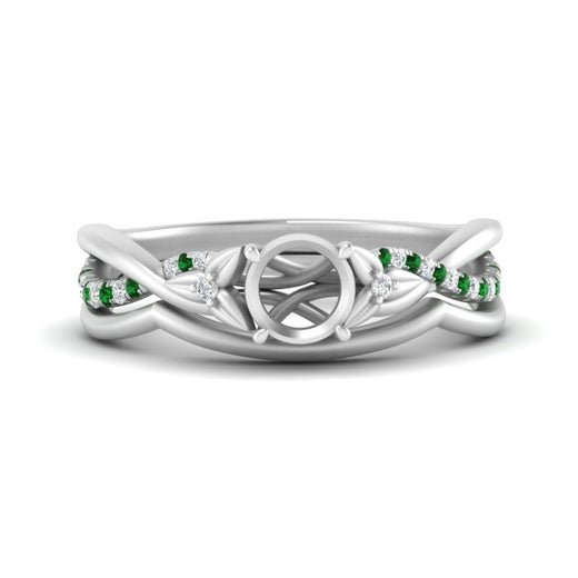 french-pave-semi-mount-contour-emerald-wedding-band-in-white-gold-FD-9986B1SMGEMGR-NL-WG