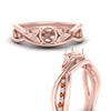 Load image into Gallery viewer, french-pave-semi-mount-contour-orange-sapphire-wedding-band-in-rose-gold-FD9986B1SMGSAOR-NL-RG