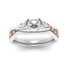 Load image into Gallery viewer, french-pave-semi-mount-contour-orange-sapphire-wedding-band-in-white-gold-FD9986B1SMGSAOR-NL-WG