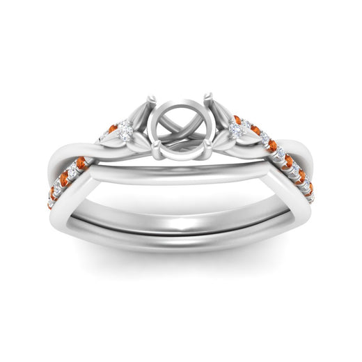 french-pave-semi-mount-contour-orange-sapphire-wedding-band-in-white-gold-FD9986B1SMGSAOR-NL-WG