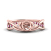 Load image into Gallery viewer, french-pave-semi-mount-contour-pink-sapphire-wedding-band-in-rose-gold-FD9986B1SMGSADRPI-NL-RG