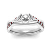 Load image into Gallery viewer, french-pave-semi-mount-contour-ruby-wedding-band-in-white-gold-FD9986B1SMGRUDR-NL-WG