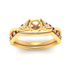 Load image into Gallery viewer, french-pave-semi-mount-contour-ruby-wedding-band-in-yellow-gold-FD9986B1SMGRUDR-NL-YG