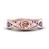 Load image into Gallery viewer, french-pave-semi-mount-contour-sapphire-wedding-band-in-rose-gold-FD9986B1SMGSABL-NL-RG