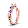 Load image into Gallery viewer, french-pave-semi-mount-contour-sapphire-wedding-band-in-rose-gold-FD9986B1SMGSABL-NL-RG
