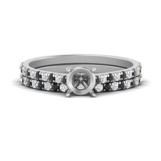 french-pave-semi-mount-petite-black-diamond-wedding-ring-set-in-FD9918SMGBLACKANGLE3-NL-WG-B1