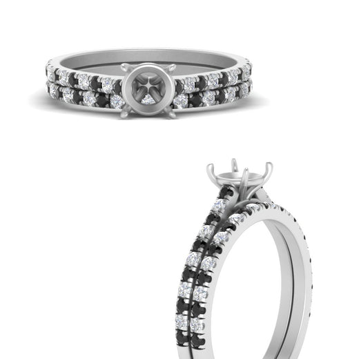 french-pave-semi-mount-petite-black-diamond-wedding-ring-set-in-FD9918SMGBLACKANGLE3-NL-WG-B1