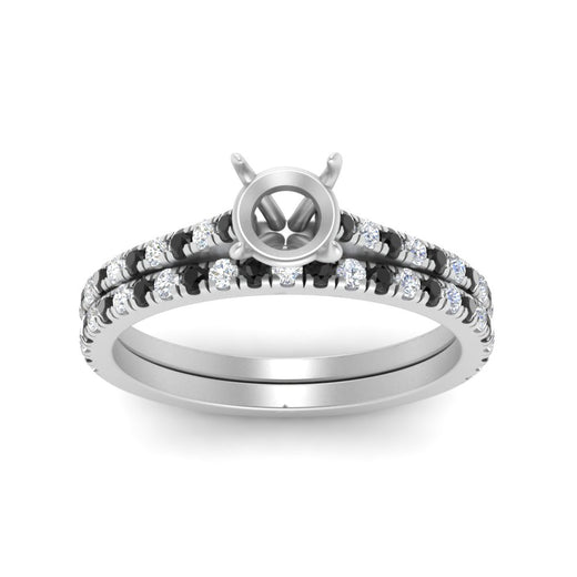 french-pave-semi-mount-petite-black-diamond-wedding-ring-set-in-FD9918SMGBLACKANGLE3-NL-WG-B1