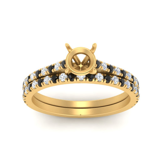 french-pave-semi-mount-petite-black-diamond-wedding-ring-set-in-FD9918SMGBLACKANGLE3-NL-YG-B1