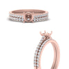 Load image into Gallery viewer, french-pave-semi-mount-petite-diamond-wedding-ring-set-in-FD9918SMANGLE3-NL-RG-B1