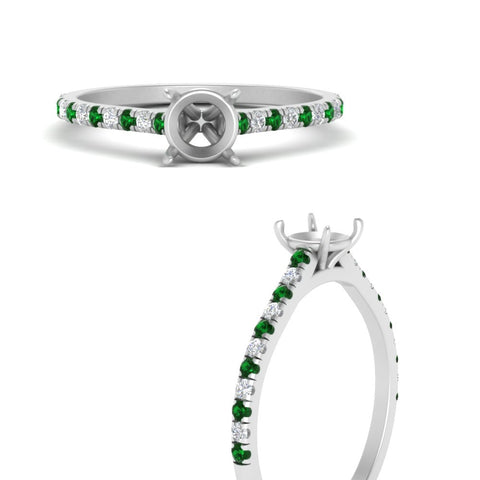 french-pave-semi-mount-petite-emerald-engagement-ring-in-FD9918SMRGEMGRANGLE3-NL-WG