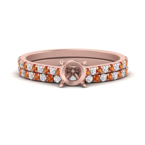 french-pave-semi-mount-petite-orange-sapphire-wedding-ring-set-in-FD9918SMGSAORANGLE3-NL-RG-B1