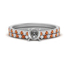 Load image into Gallery viewer, french-pave-semi-mount-petite-orange-sapphire-wedding-ring-set-in-FD9918SMGSAORANGLE3-NL-WG-B1