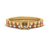 Load image into Gallery viewer, french-pave-semi-mount-petite-orange-sapphire-wedding-ring-set-in-FD9918SMGSAORANGLE3-NL-YG-B1