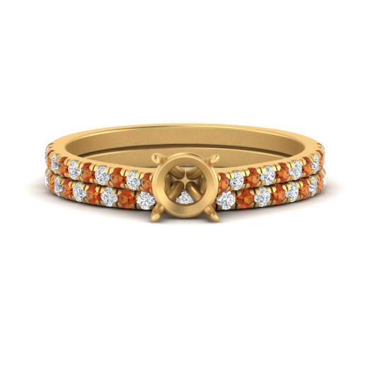 french-pave-semi-mount-petite-orange-sapphire-wedding-ring-set-in-FD9918SMGSAORANGLE3-NL-YG-B1