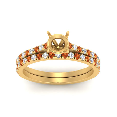 french-pave-semi-mount-petite-orange-sapphire-wedding-ring-set-in-FD9918SMGSAORANGLE3-NL-YG-B1