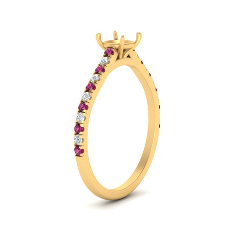 french-pave-semi-mount-petite-pink-sapphire-engagement-ring-in-FD9918SMRGSADRPIANGLE3-NL-YG