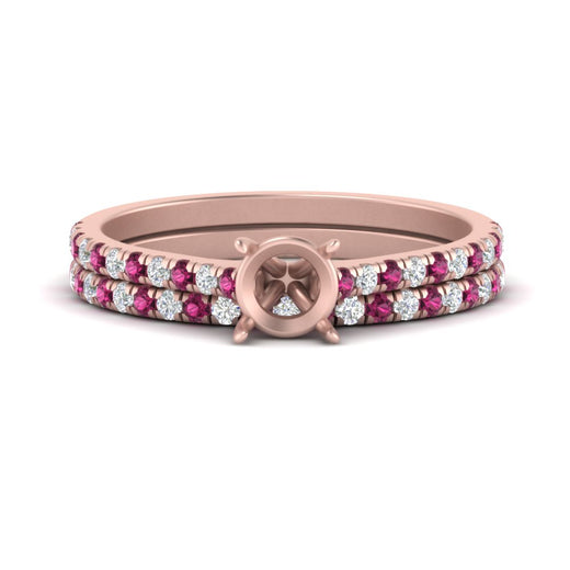 french-pave-semi-mount-petite-pink-sapphire-wedding-ring-set-in-FD9918SMGSADRPIANGLE3-NL-RG-B1