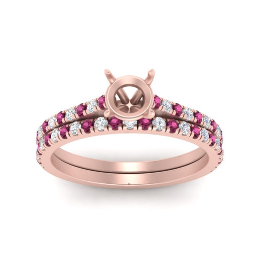 french-pave-semi-mount-petite-pink-sapphire-wedding-ring-set-in-FD9918SMGSADRPIANGLE3-NL-RG-B1