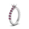 Load image into Gallery viewer, french-pave-semi-mount-petite-pink-sapphire-wedding-ring-set-in-FD9918SMGSADRPIANGLE3-NL-WG-B1