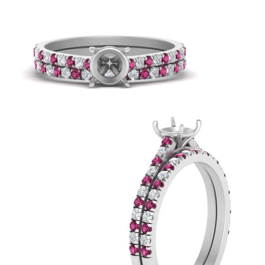 french-pave-semi-mount-petite-pink-sapphire-wedding-ring-set-in-FD9918SMGSADRPIANGLE3-NL-WG-B1