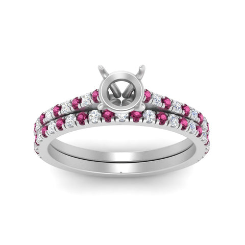 french-pave-semi-mount-petite-pink-sapphire-wedding-ring-set-in-FD9918SMGSADRPIANGLE3-NL-WG-B1