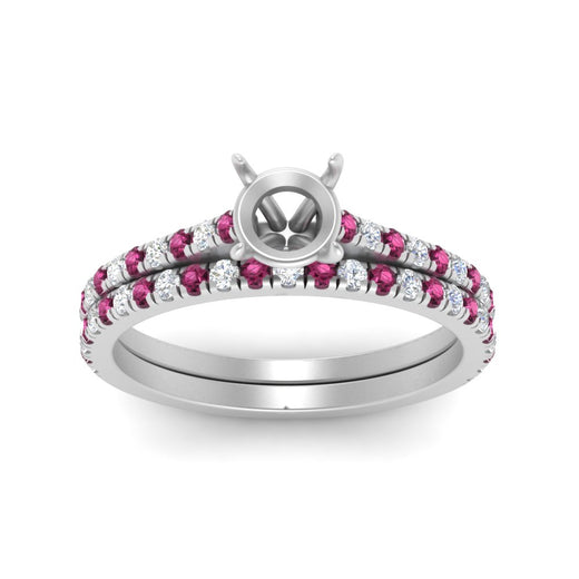 french-pave-semi-mount-petite-pink-sapphire-wedding-ring-set-in-FD9918SMGSADRPIANGLE3-NL-WG-B1