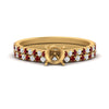 Load image into Gallery viewer, french-pave-semi-mount-petite-ruby-wedding-ring-set-in-FD9918SMGRUDRANGLE3-NL-YG-B1
