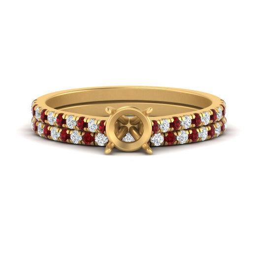 french-pave-semi-mount-petite-ruby-wedding-ring-set-in-FD9918SMGRUDRANGLE3-NL-YG-B1