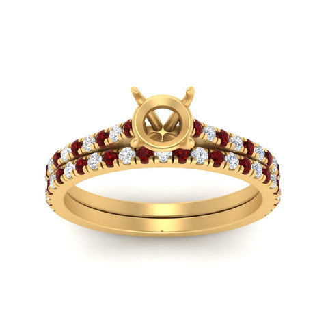 french-pave-semi-mount-petite-ruby-wedding-ring-set-in-FD9918SMGRUDRANGLE3-NL-YG-B1