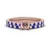 Load image into Gallery viewer, french-pave-semi-mount-petite-sapphire-wedding-ring-set-in-FD9918SMGSABLANGLE3-NL-RG-B1