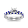 Load image into Gallery viewer, french-pave-semi-mount-petite-sapphire-wedding-ring-set-in-FD9918SMGSABLANGLE3-NL-WG-B1