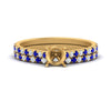 Load image into Gallery viewer, french-pave-semi-mount-petite-sapphire-wedding-ring-set-in-FD9918SMGSABLANGLE3-NL-YG-B1