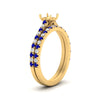 Load image into Gallery viewer, french-pave-semi-mount-petite-sapphire-wedding-ring-set-in-FD9918SMGSABLANGLE3-NL-YG-B1