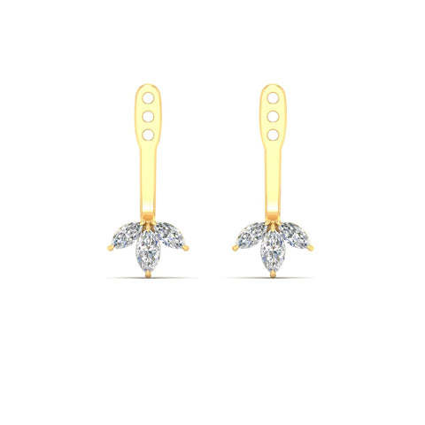 Front Back Marquise Earring Jackets