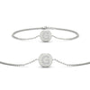 Load image into Gallery viewer, Alphabet disc diamond bracelet