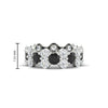 Load image into Gallery viewer, garland-diamond-eternity-ring-with-black-diamond-in-white-gold-FD11122BGBLACK-NL-WG.jpg