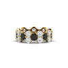 Load image into Gallery viewer, garland-diamond-eternity-ring-with-black-diamond-in-yellow-gold-FD11122BGBLACK-NL-YG.jpg