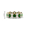 Load image into Gallery viewer, garland-diamond-eternity-ring-with-emerald-yellow-gold-FD11122BGEMGR-NL-YG.jpg
