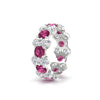 Load image into Gallery viewer, garland-diamond-eternity-ring-with-pink-sapphire-in-white-gold-FD11122BGSADRPI-NL-WG.jpg