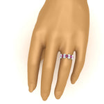 Load image into Gallery viewer, garland-diamond-eternity-ring-with-pink-sapphire-in-white-gold-FD11122BGSADRPI-NL-WG.jpg
