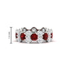 Load image into Gallery viewer, garland-diamond-eternity-ring-with-ruby-in-white-gold-FD11122BGRUDR-NL-WG.jpg