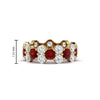 Load image into Gallery viewer, garland-diamond-eternity-ring-with-ruby-in-yellow-gold-FD11122BGRUDR-NL-YG.jpg