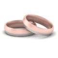 Thumbnail 3 - Gay Wedding Bands Two Tone