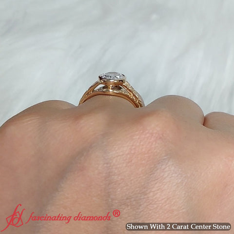 geometric-engraved-oval-bezel-diamond-wedding-ring-set-in-yellow-gold-FDENR11802ANGLE3-YG-NL