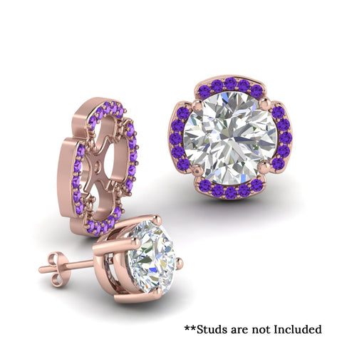 geometric-halo-purple-topaz-earring-jacket-in-rose-gold-FDEAR85761GVITOANGLE1-NL-RG.jpg