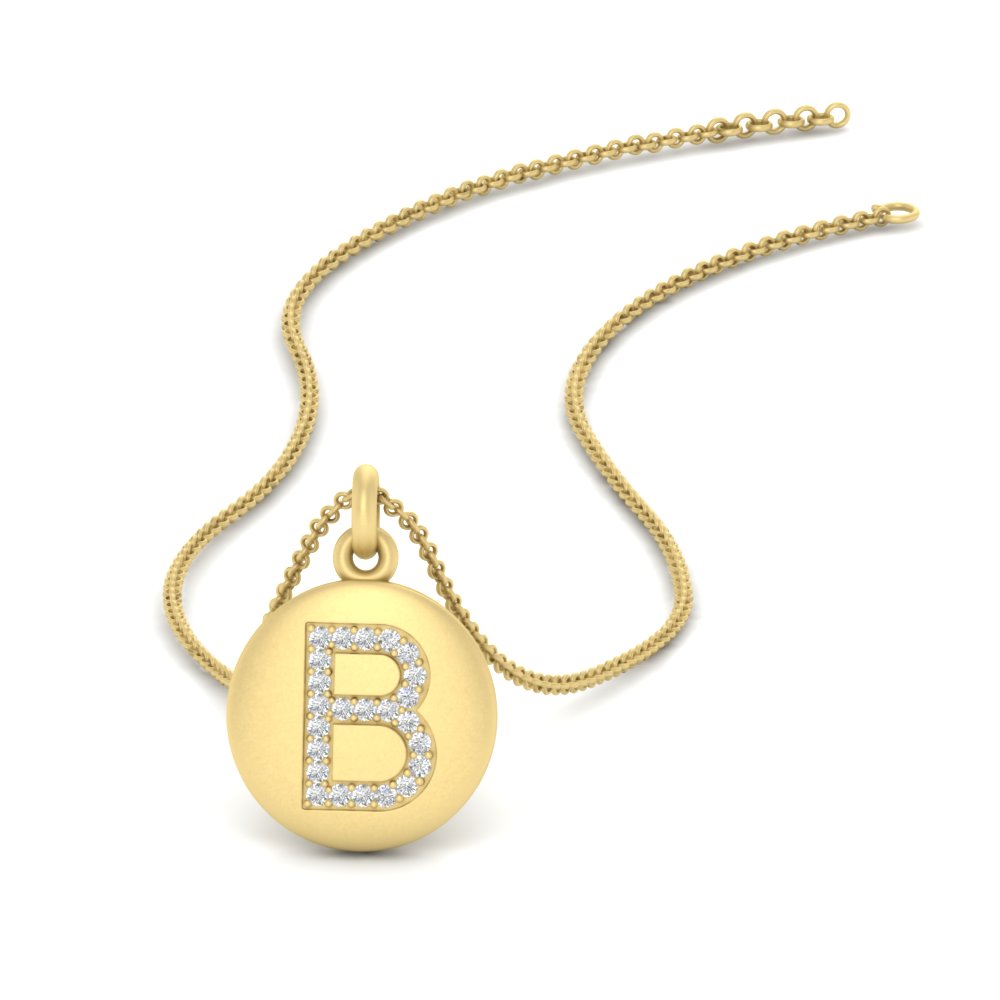 gold-disc-initial-b-necklace-in-yellow-gold-FDPD11312B-NL-YG